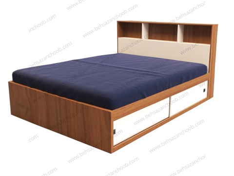 تخت خواب دو نفره باکسدار کوبانا TD3038